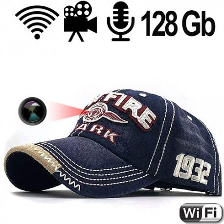 WIFI-IP-HD SpyCam im Baseball Cap. Online kaufen von www.abhoergeraete.com