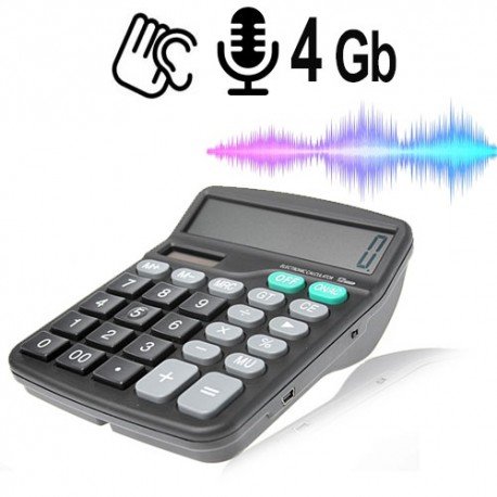 Tischrechner Spionage-AudioRecorder, 4GB. Bestellen bei www.abhoergeraete.com