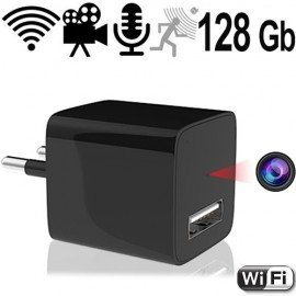 WIFI HD SpyCam im USB-Netzstecker. Online kaufen von www.abhoergeraete.com