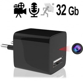 HD SpyCam im Mini-USB-Netzteil. Online kaufen von www.abhoergeraete.com