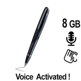 Kugelschreiber HD SPY-Recorder, 8GB, Voice-Activated. Bestellen bei www.abhoergeraete.com